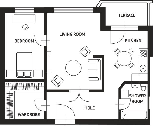 Apartment Plan CC1